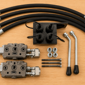 Kit Controle Remoto para Duplar - 2 fatias de comando hidraulico - VALMET 785 / VALMET 68/78/88 / VALTRA BF65 / BF75