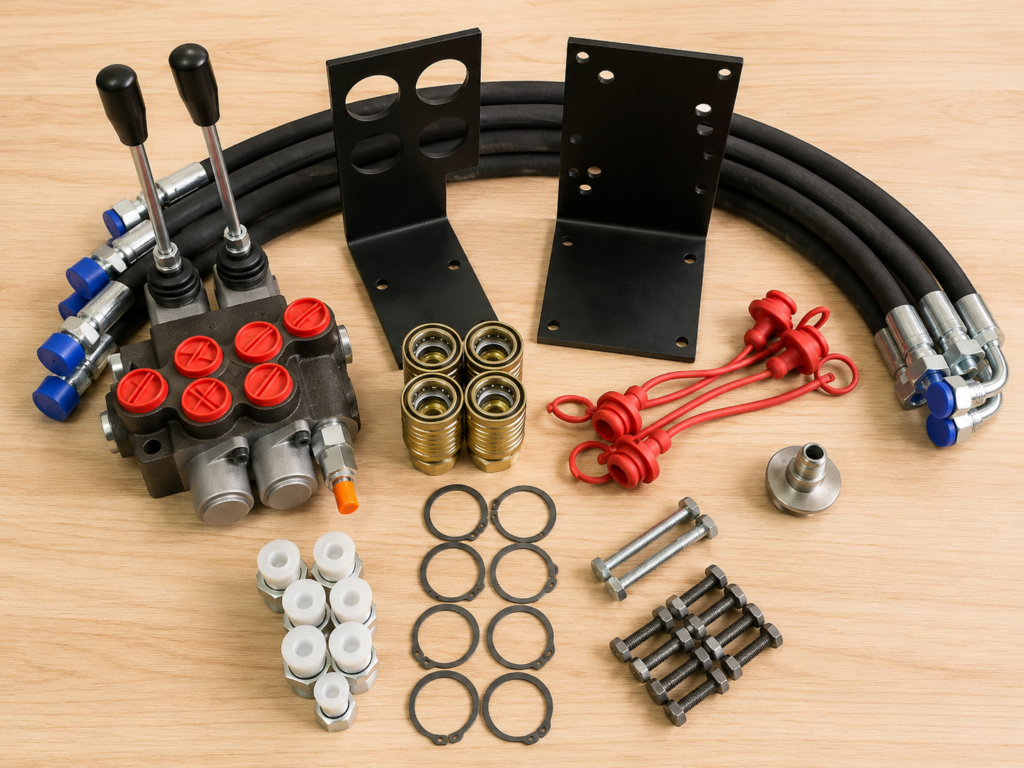 Kit Comando Duplo Trator Ford 4600, 4610, 6600 e 6610 – Controle Hidráulico