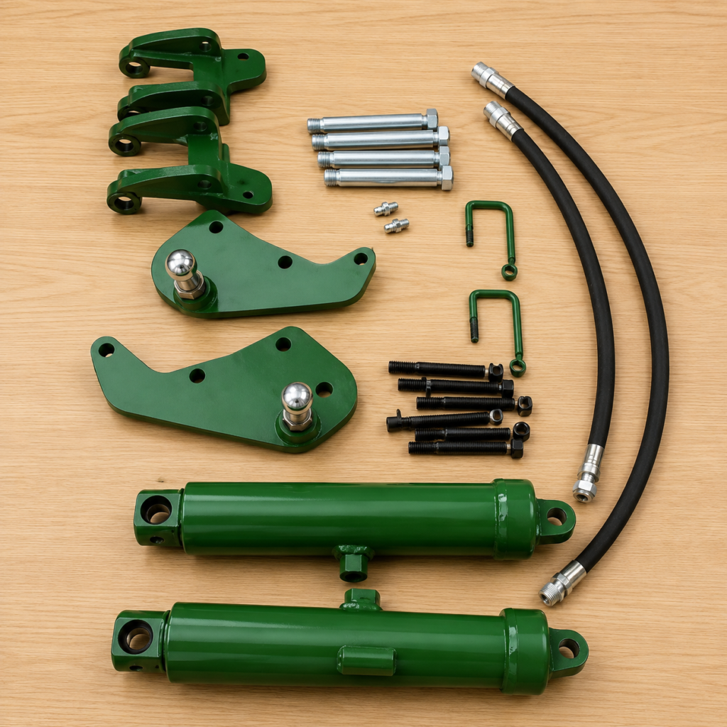 Kit pistão auxiliar hidráulico traseiro John Deere linha 5000
